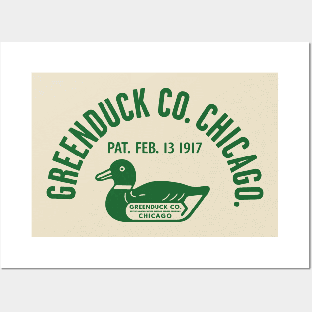 GREEN DUCK CO Wall Art by BUNNY ROBBER GRPC